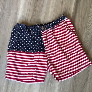 Chubbies American Flag Men Shorts - Red, White, Blue